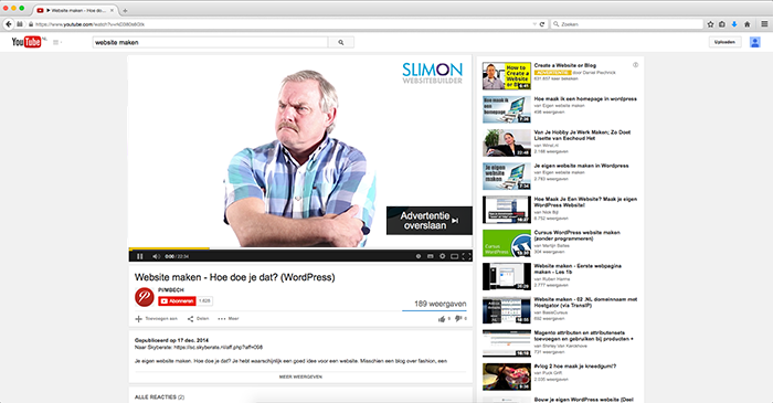 Online marketing Youtube forced pre roll