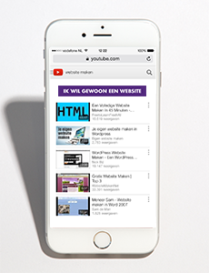 Online marketing Youtube mobile roadblock